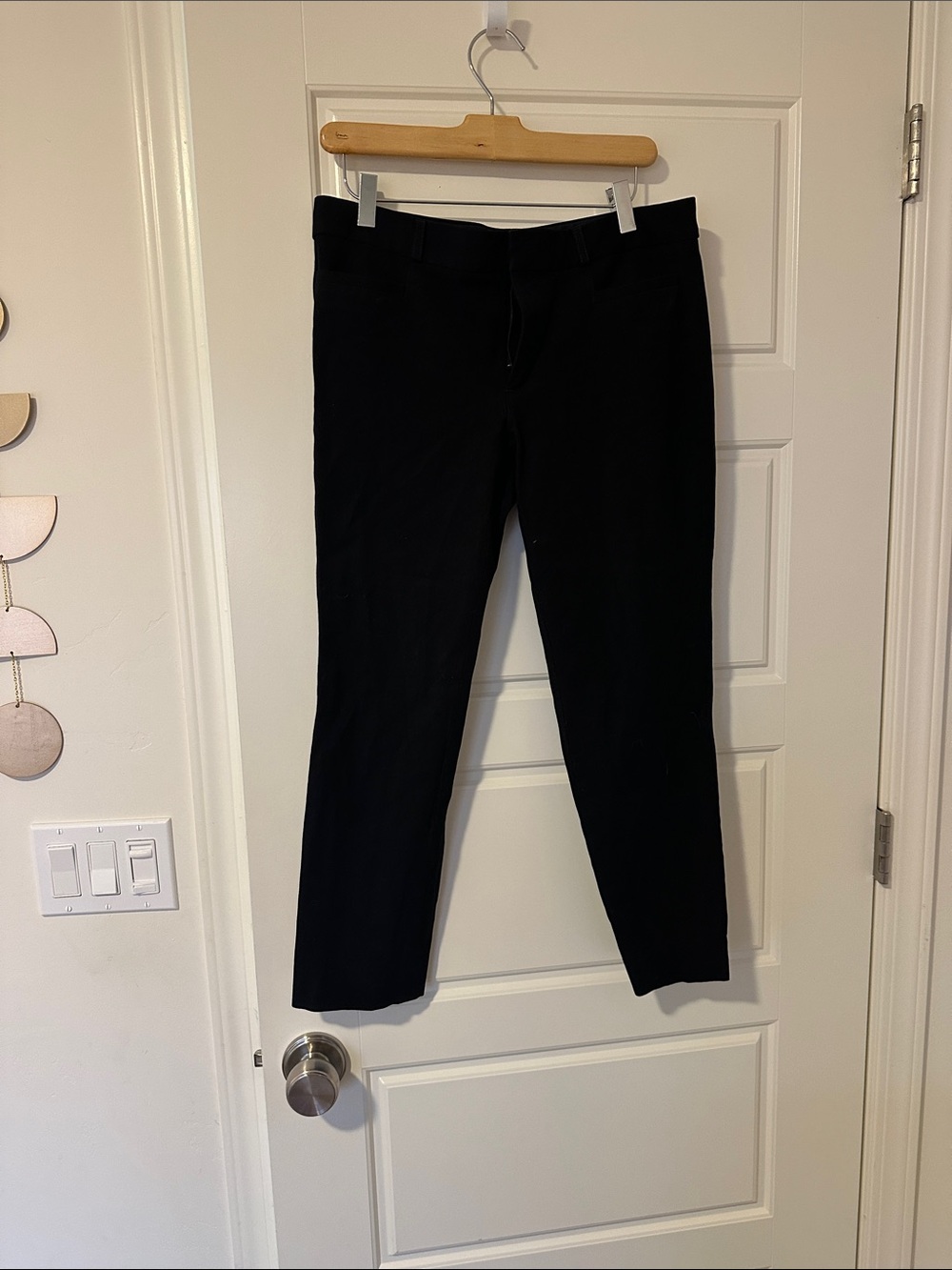 Banana Republic Black Tailored Dress Pants